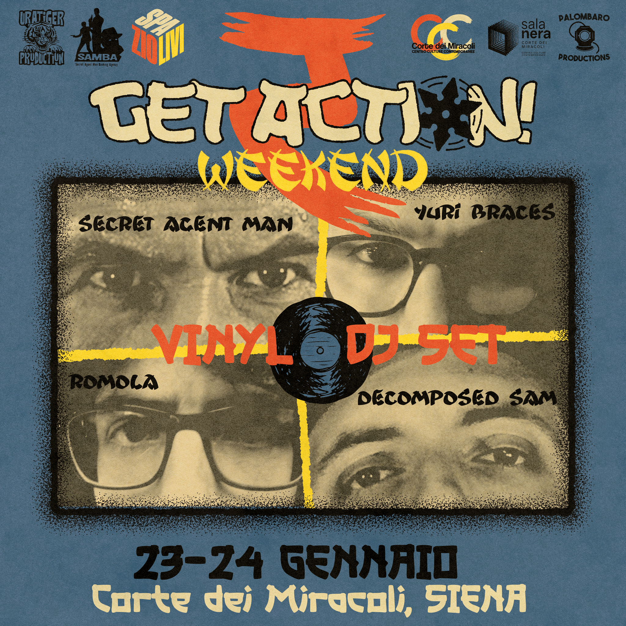 Get Action! 2026 music selector: Secret Agent