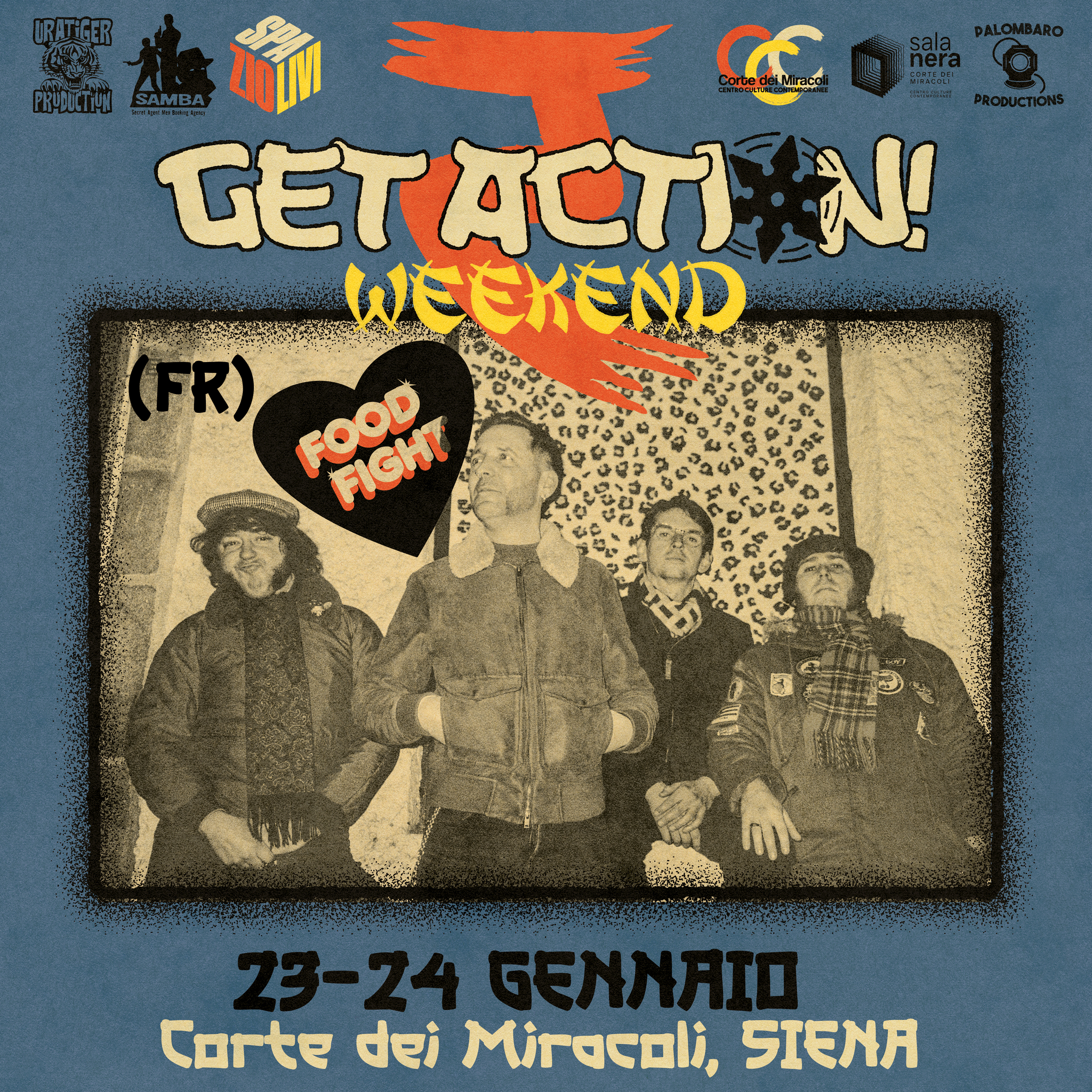 Band Lineup - Food Fight At Get Action! Weekend 2026