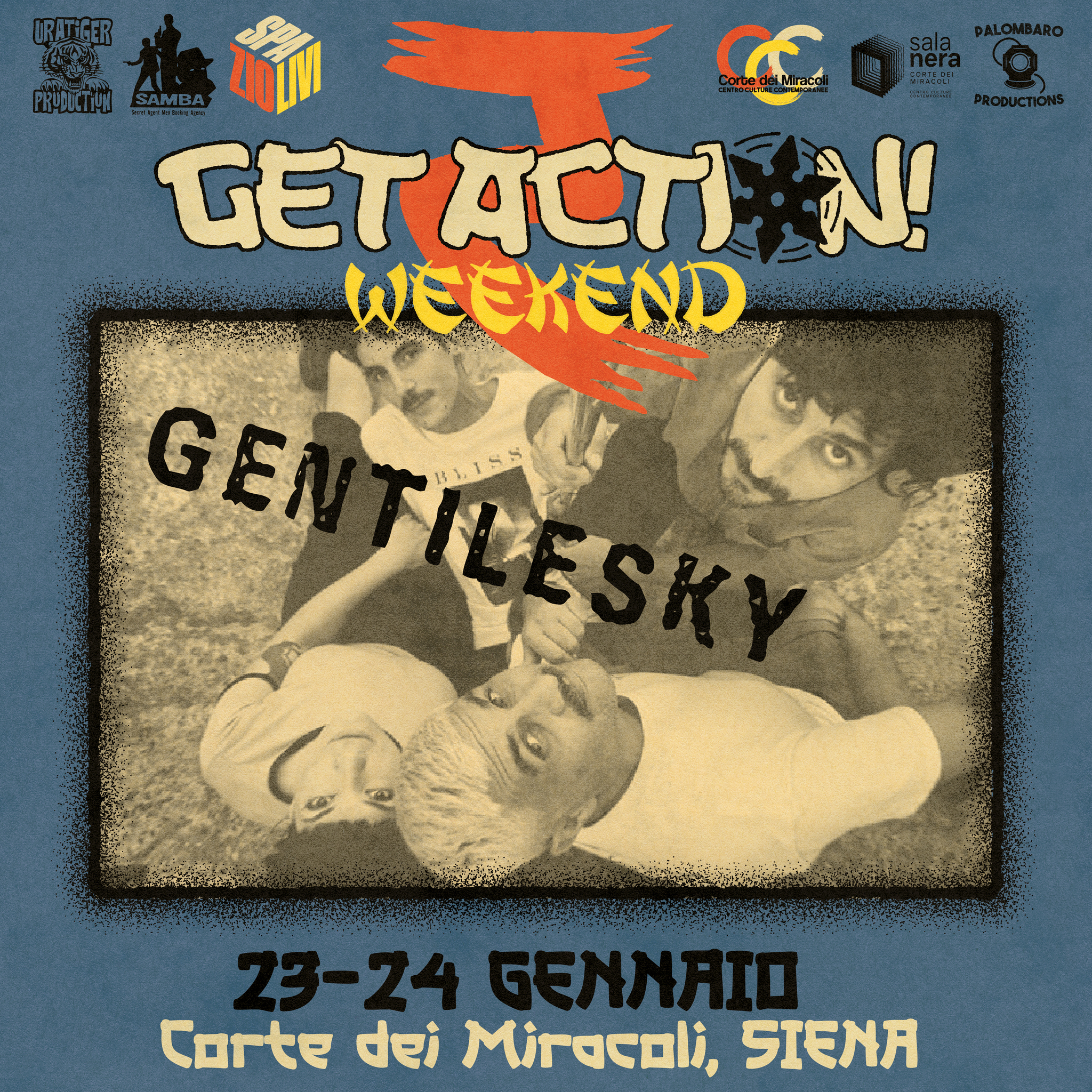Band Lineup - Gentilesky At Get Action! Weekend 2026