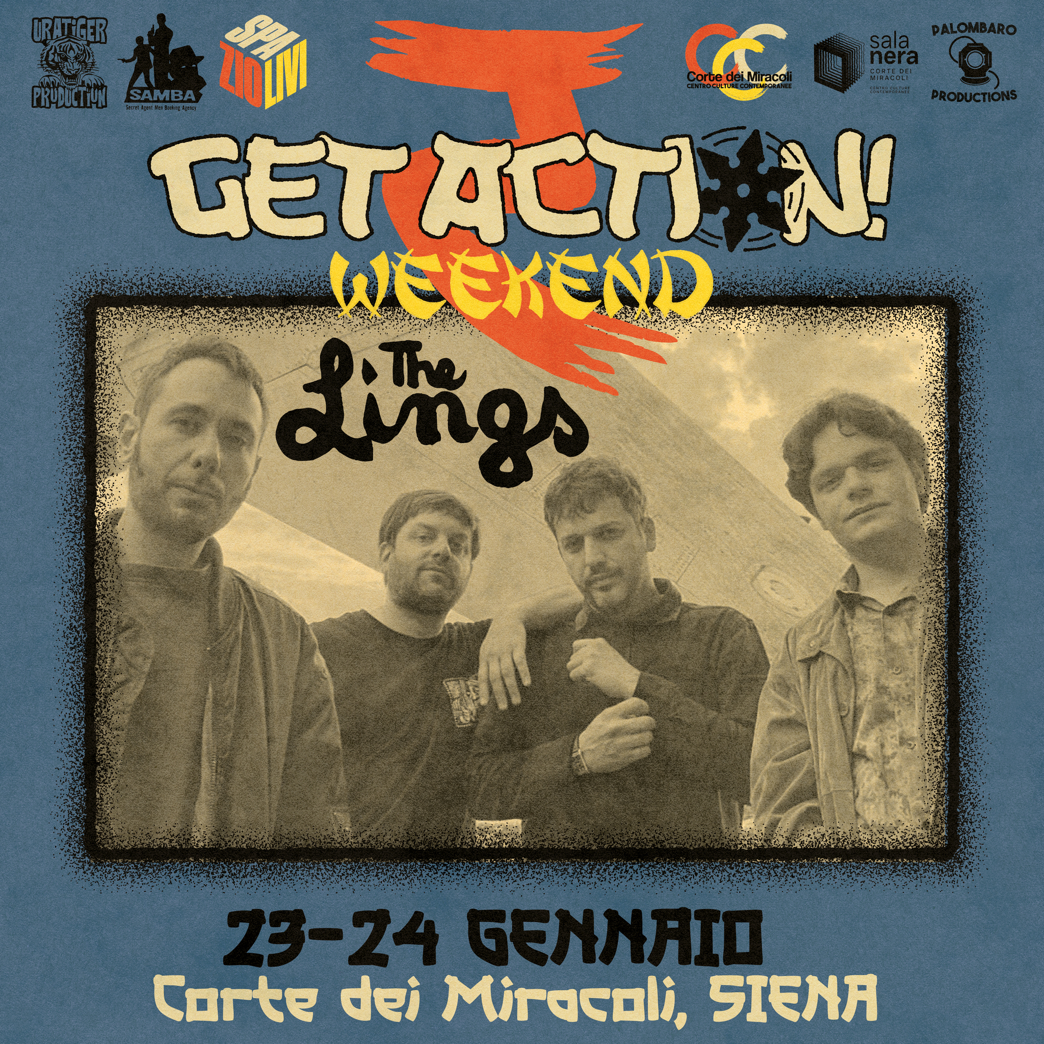 Band Lineup - the Lings At Get Action! Weekend 2026